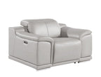 2679 Power Reclining Chair with Power Headrest in Genuine Leather