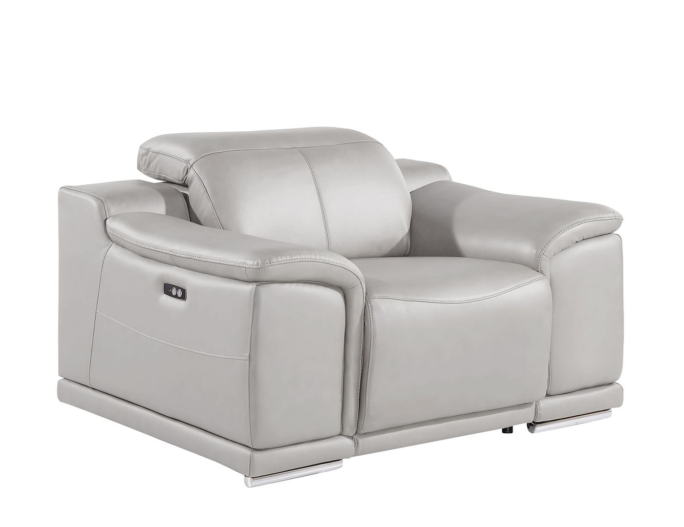 2679 Power Reclining Chair with Power Headrest in Genuine Leather