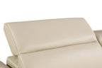 1126 Divanitalia Power Reclining Loveseat in Top Grain Italian Leather with 2 Power Recliners & Power Headrests