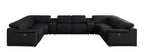 2679 10-Piece U-Shaped Power Reclining Sectional Sofa in Genuine Leather - 4 Recliners