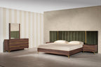 Calabria Modern Walnut Dresser