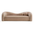 Calico - Contemporary Tan Fabric 3 - Seat Sofa