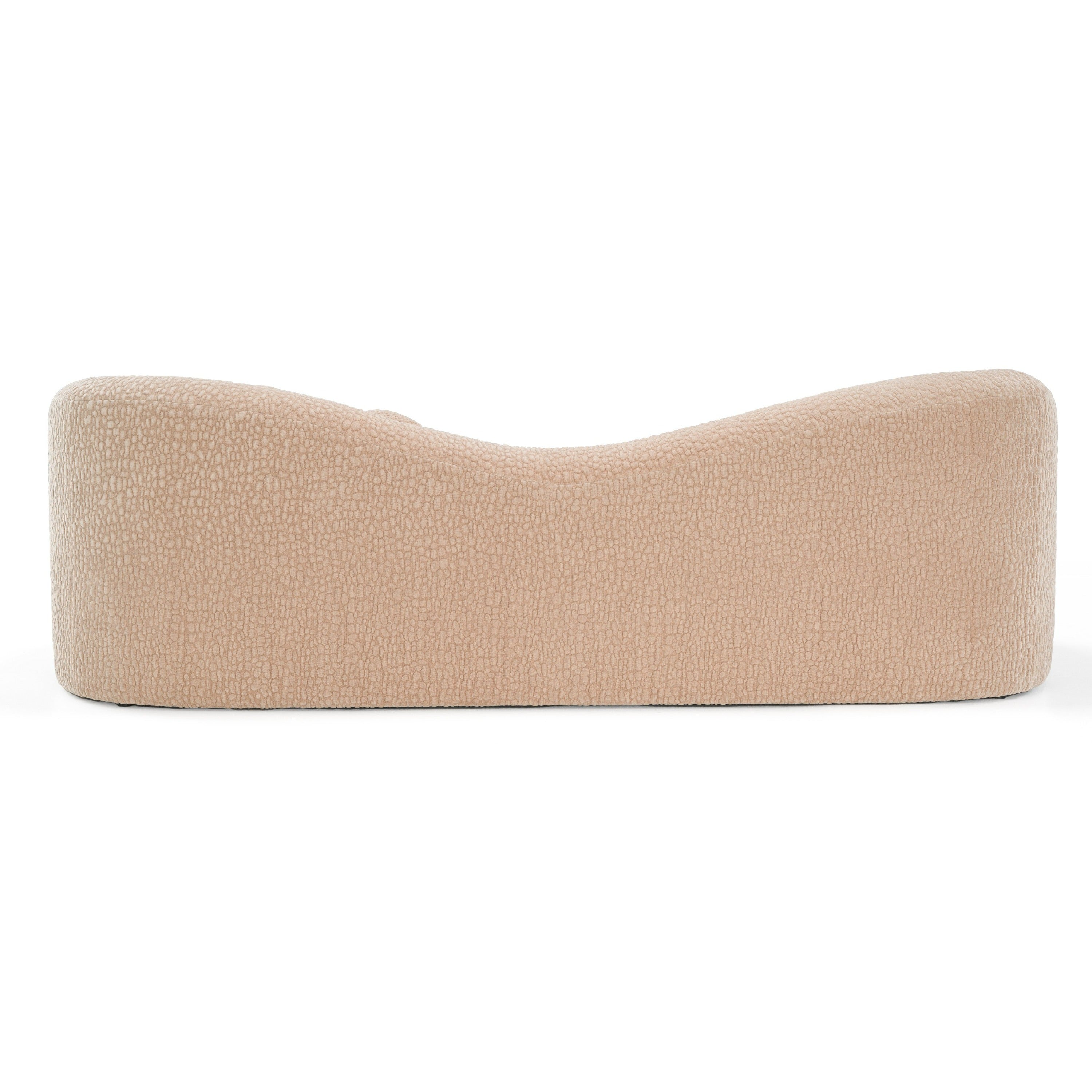 Calico - Contemporary Tan Fabric 3 - Seat Sofa