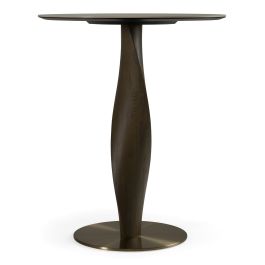 Calvary - Mid-Century Modern Ceramic + Grey Ash Bar Table