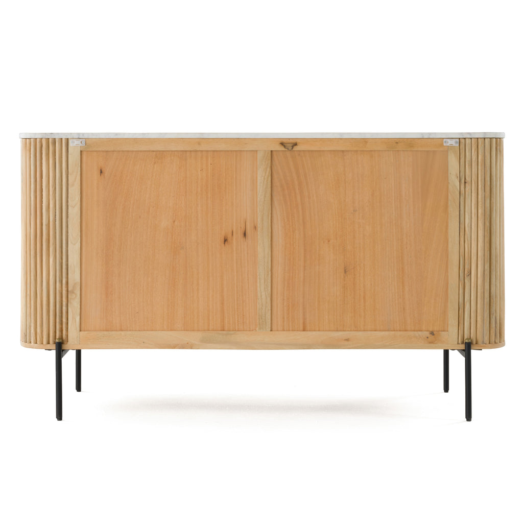 Cambridge White Marble & Mango Dresser