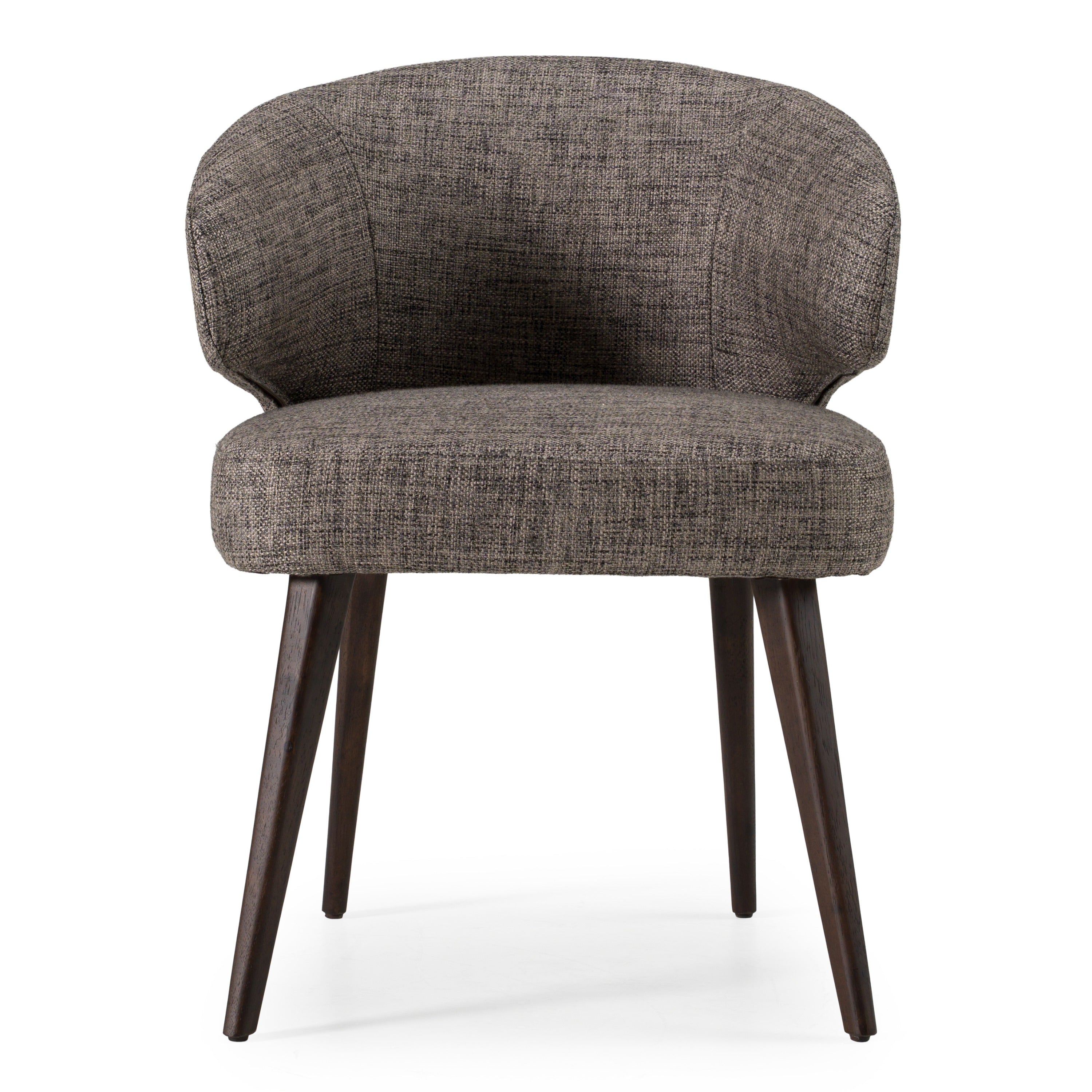Carlton Modern Grey Fabric Dining Chair