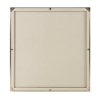 Cartier - Modern Beige Shagreen & Brushed Brass Mirror