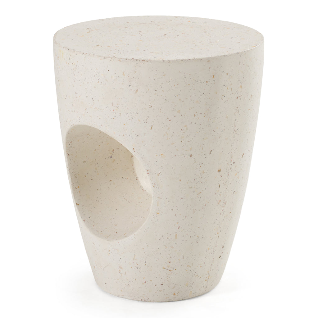 Carville - Modern Terrazzo Concrete Dining Stool