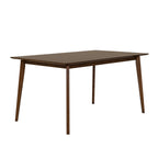 Castillo Modern Walnut Dining Table