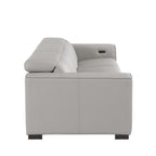 1208 Genuine Leather Triple Power Reclining Sofa