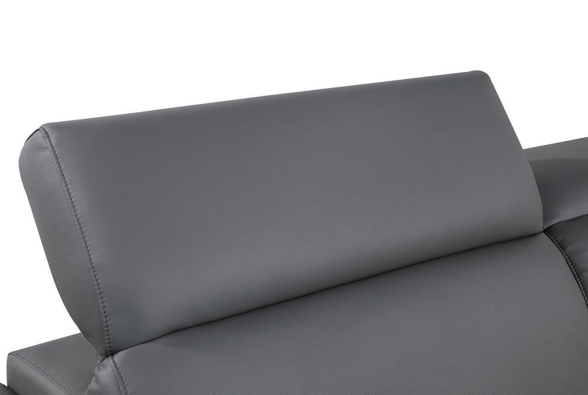 296 Genuine Loveseat - Grey - SKU 296-GREY-L - view 7