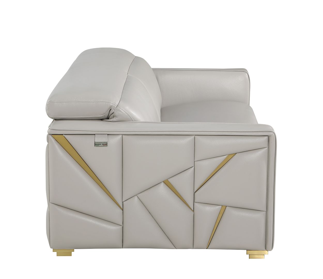 1120 Divanitalia Sofa with Adjustable Headrest in Top-grain Italian Leather