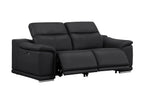 2679 Genuine Leather Reclining Set - Sofa and Loveseat with 4 Power Recliners - Black - SKU 2679-BLACK-5.4-HT-2PC - view 5