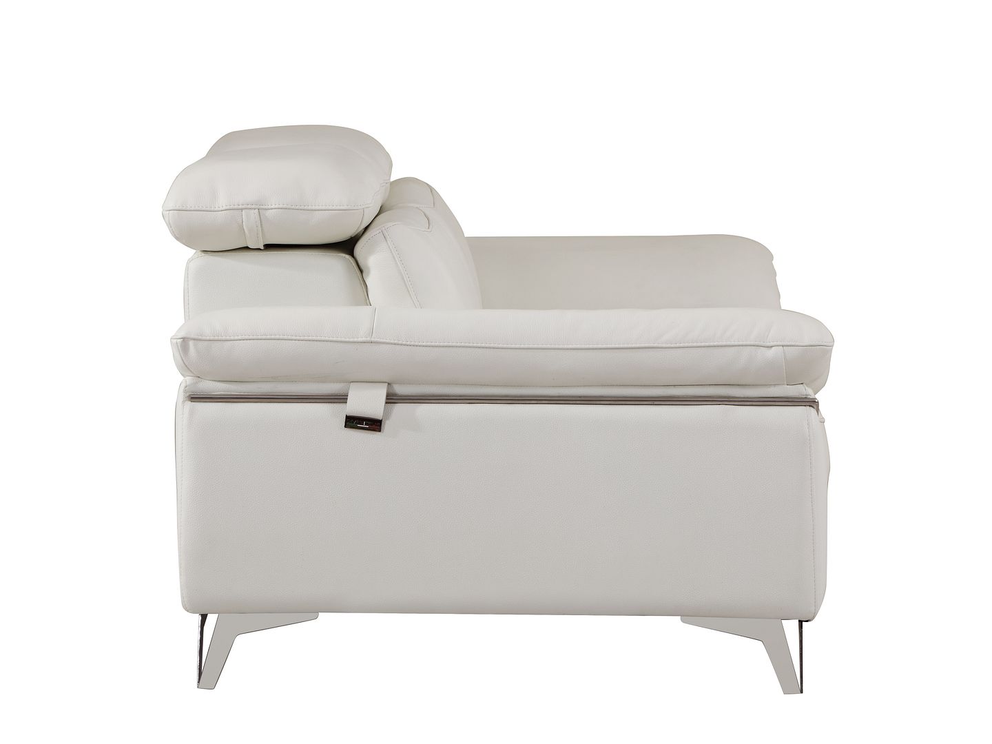 727 Divanitalia Sofa with Adjustable Headrest in Top-grain Italian Leather