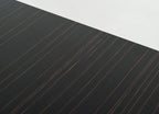 Chadwick Modern Ebony & Rosegold Dining Table