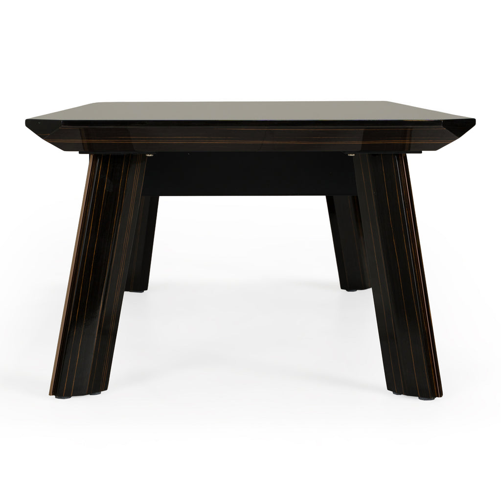 Chadwick Modern Ebony & Rosegold Coffee Table