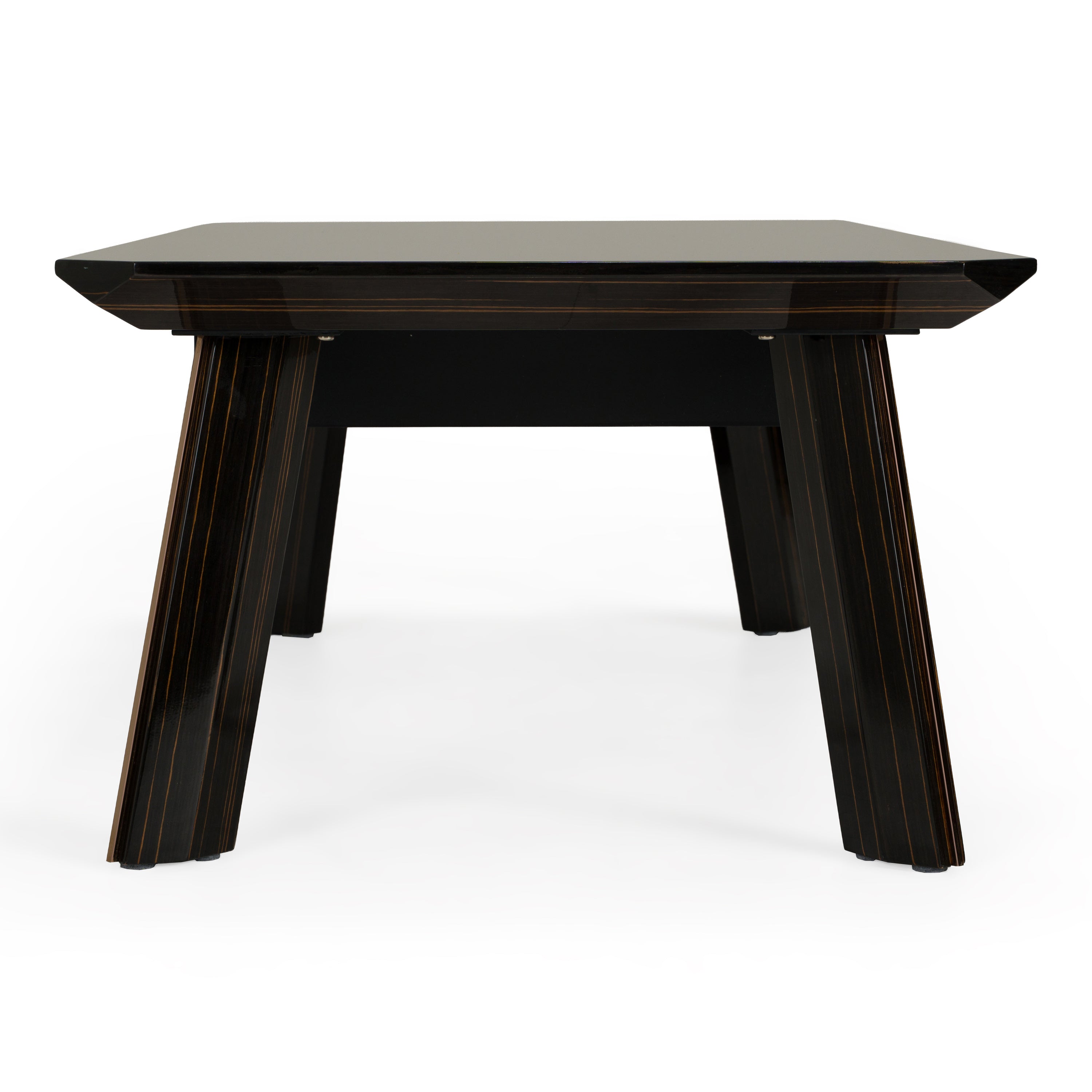 Chadwick Modern Ebony & Rosegold Coffee Table
