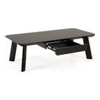 Chadwick Modern Ebony & Rosegold Coffee Table