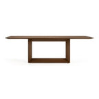 Channa - Modern Walnut 95" Dining Table