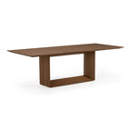 Channa - Modern Walnut 95" Dining Table