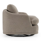 Chantry - Modern Grey Sand Fabric Swivel Accent Chair
