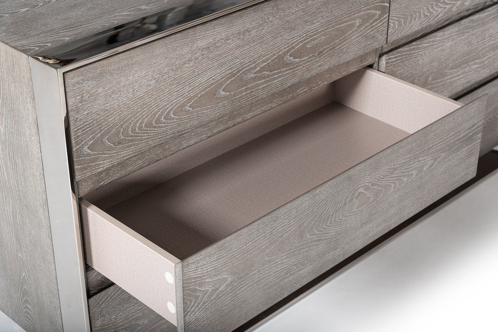 Arlene Modern Grey Elm Dresser
