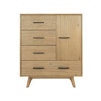 Claire - Contemporary Walnut Chest
