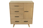Claire - Contemporary Walnut Chest