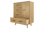 Claire - Contemporary Walnut Chest