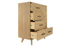 Claire - Contemporary Walnut Chest