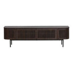 Clifton - Modern Smoked Ash Tall TV Stand