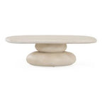 Coates - Modern Beige Fiberform Coffee Table