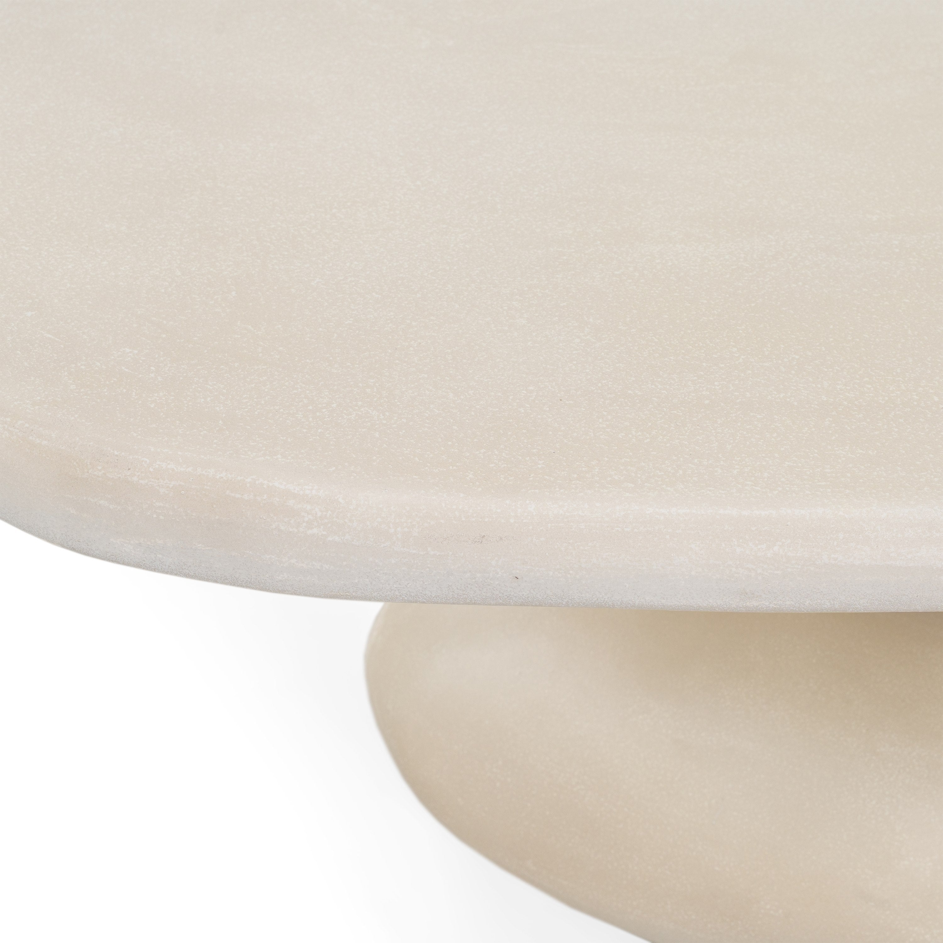 Coates - Modern Beige Fiberform Coffee Table