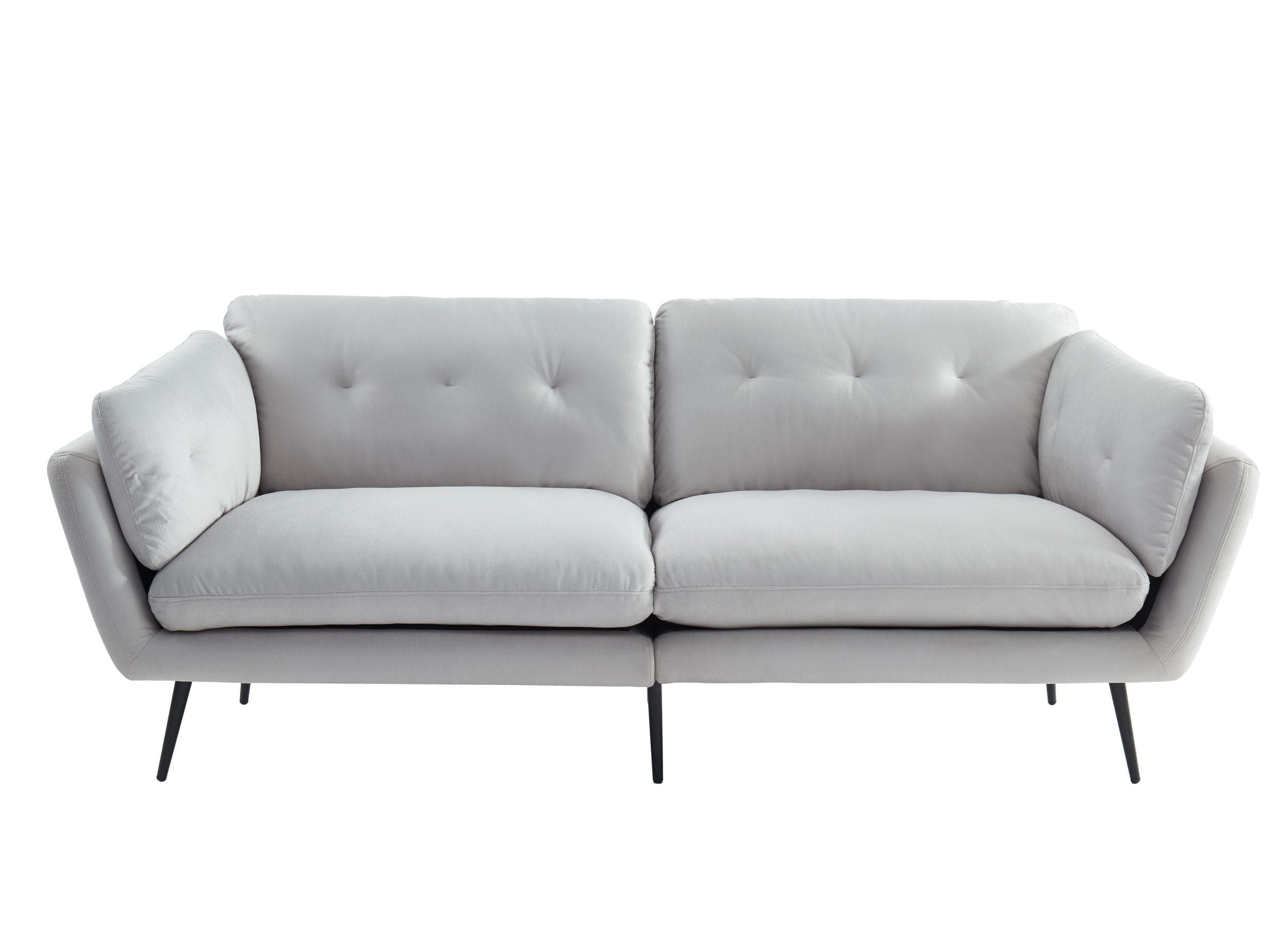 Divani Casa Cody - Modern Grey Fabric Sofa