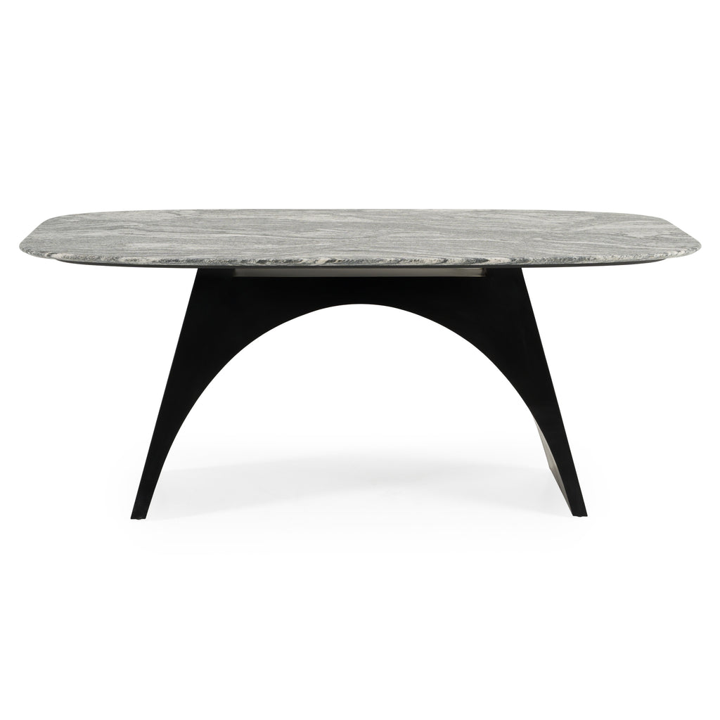 Colbert - Modern Black & White Marble Dining Table