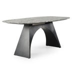 Colbert - Modern Black & White Marble Dining Table