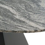 Colbert - Modern Black & White Marble Dining Table