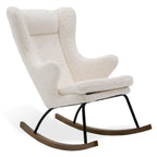 Colfax - Modern White Sheep Rocking Chair