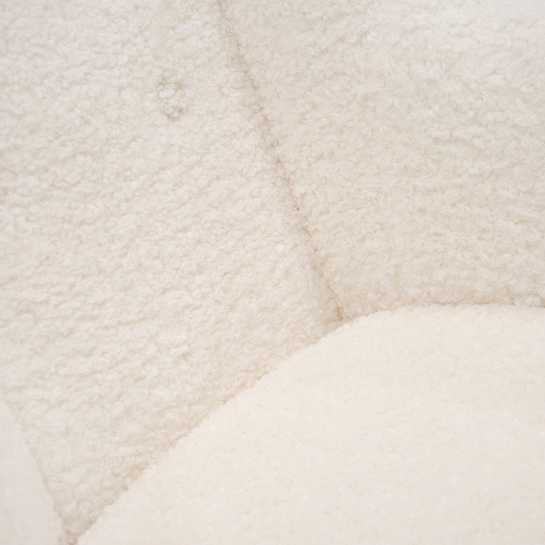 Colfax - Modern White Sheep Rocking Chair