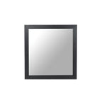 Concord - Modern Black Ash Mirror
