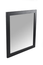 Concord - Modern Black Ash Mirror