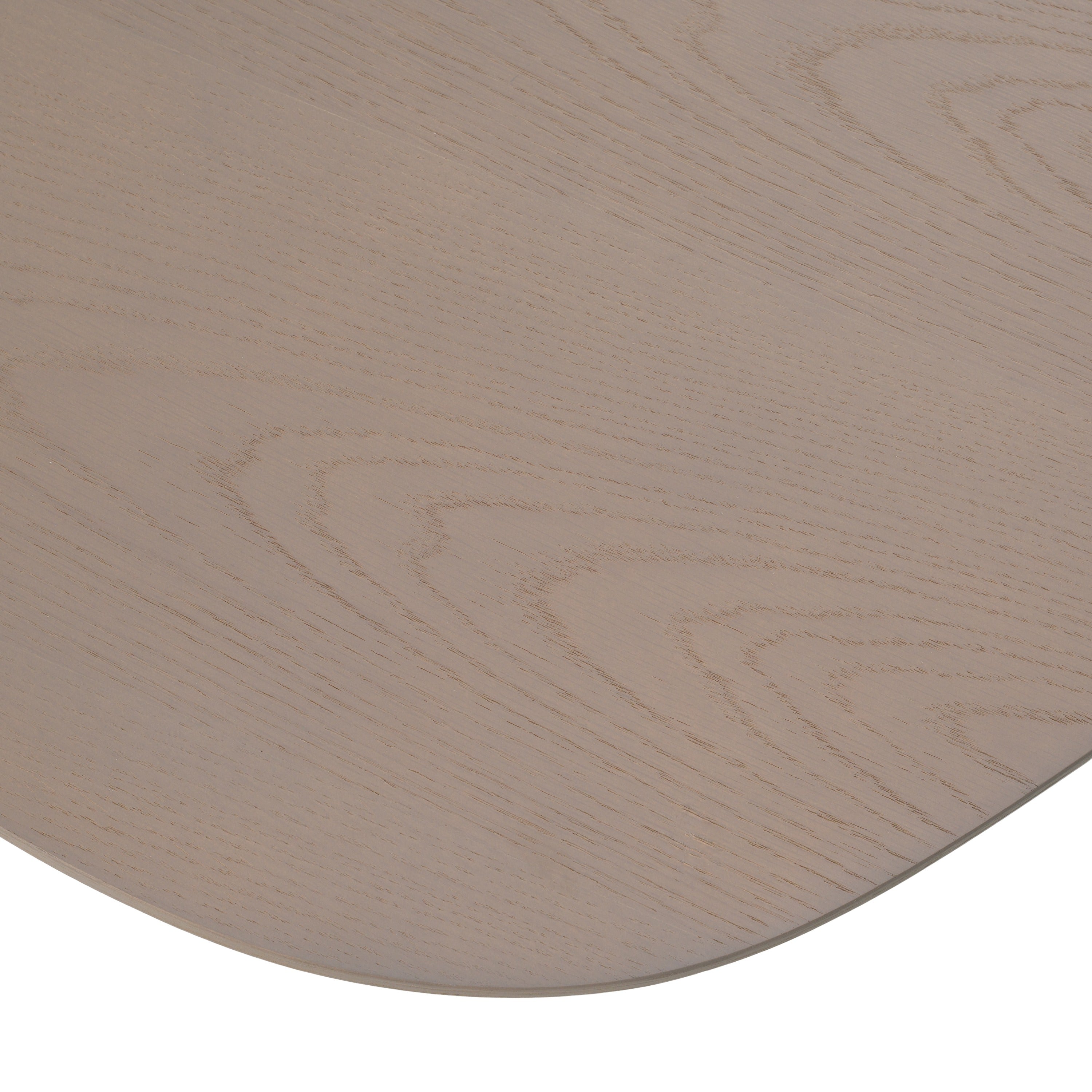 Connie - Modern White Oak Oval Coffee Table