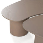 Connie - Modern White Oak Nesting Coffee Table Set