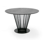 Conroy - Modern Black Round Dining Table