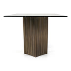 Corbin Mid-Century Glass Dining Table