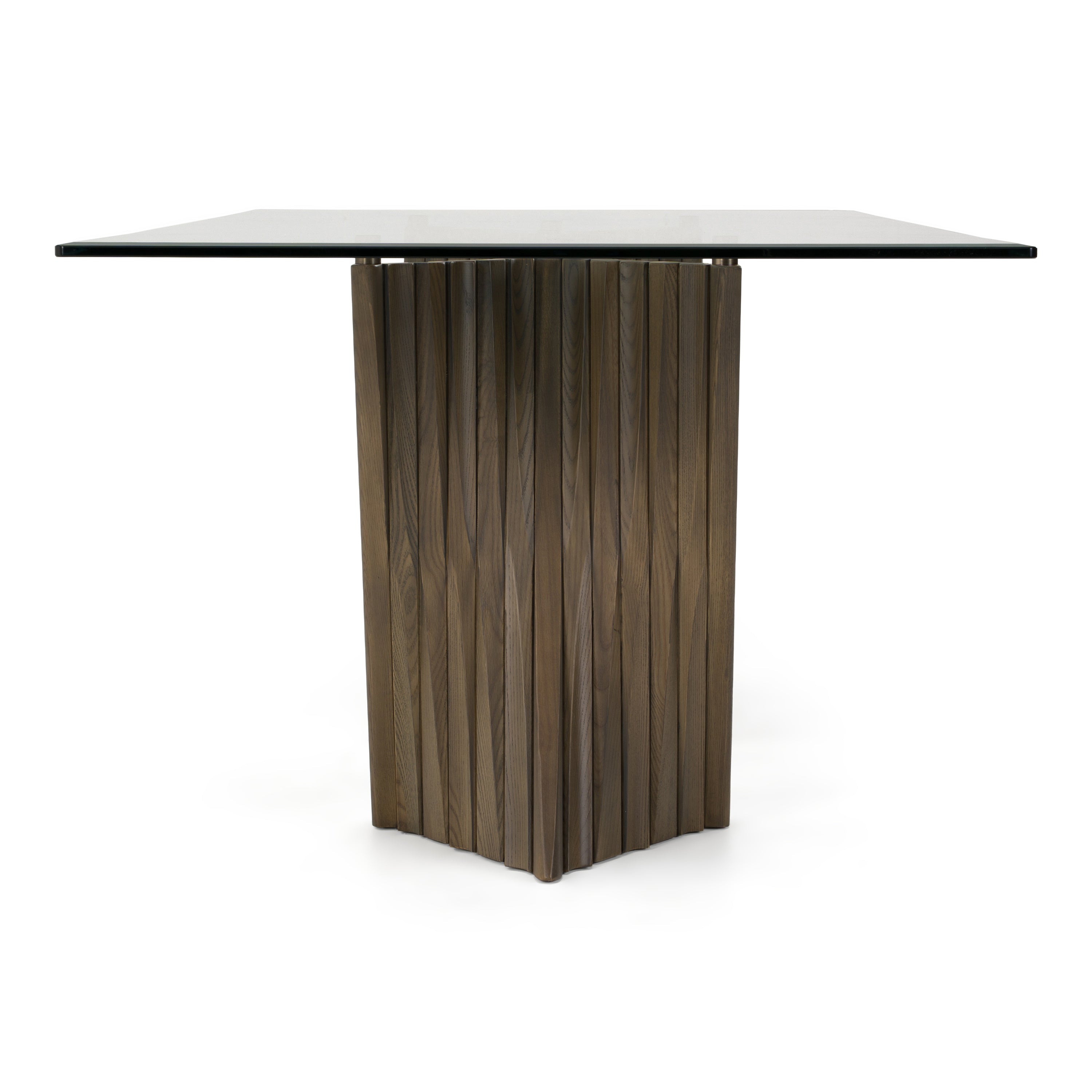 Corbin Mid-Century Glass Dining Table