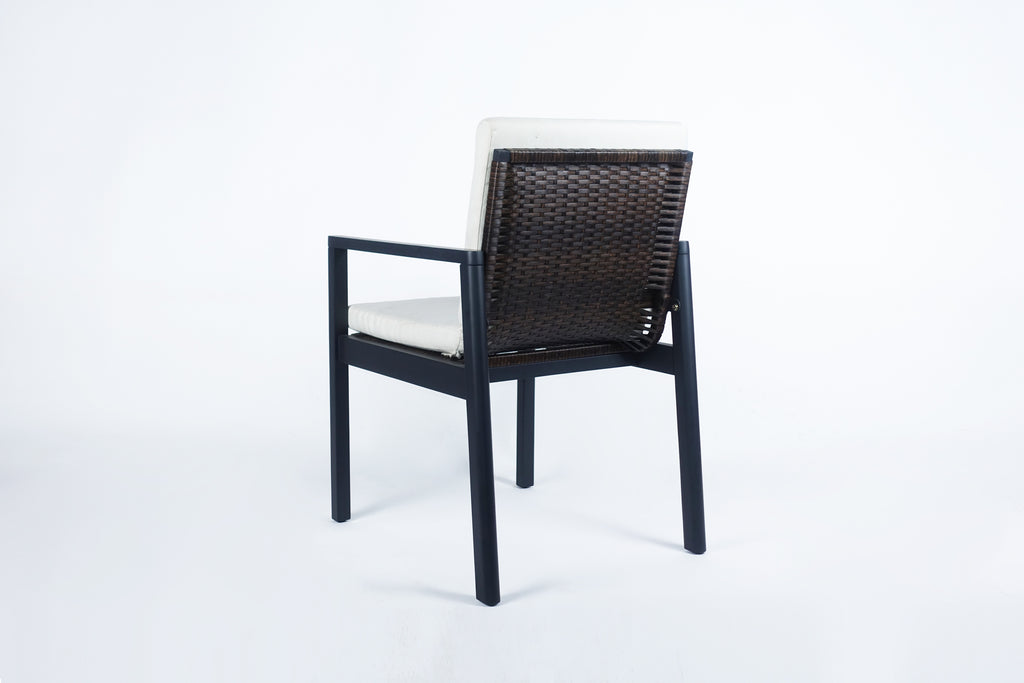 Cuba - Modern Outdoor Dining Chair Set of 2