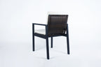 Cuba - Modern Outdoor Dining Chair Set of 2
