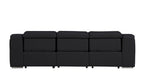 1116 Divanitalia 3-Piece Modular Power Reclining Sofa in Top Grain Italian Leather with 3 Power Recliners & Power Headrests