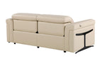1126 Divanitalia Power Reclining Sofa in Top Grain Italian Leather with 2 Power Recliners & Power Headrests